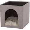 Image de Trixie Abri Douillet Ella Pour Ãtageres - 33x33x37cm - Gris - Pour Chat