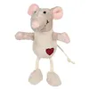 Image de Souris, Peluche - 11 Cm, Beige