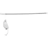 Image de Canne Ã Jouer Pour Chat - Trixie - Souris En Peluche - Herbe Ã Chat - BÃ¢ton Flexible - 46 Cm - Gris - Jouet Interactif
