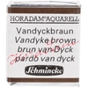 Image de Peinture aquarelle Horadam demi-godet extra-fine 669 - Brun Van Dyck