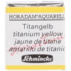 Image de Peinture aquarelle Horadam demi-godet extra-fine 206 - Jaune de titane