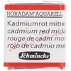 Image de Peinture aquarelle Horadam demi-godet extra-fine 347 - Roude de cadmium moyen