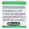 Image de Peinture aquarelle Horadam demi-godet extra-fine 533 - Vert de cobalt foncé