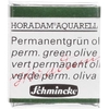 Image de Peinture aquarelle Horadam demi-godet extra-fine 534 - Vert permanent olive