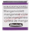Image de Peinture aquarelle Horadam demi-godet extra-fine 474 - Violet manganèse