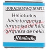 Image de Peinture aquarelle Horadam demi-godet extra-fine 475 - Turquoise hélio