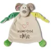 Image de nici 40037 Doudou Chien, Message Et Image Motif BrodÃ©,Mum + Dad = Me, 25 X 25 Cm
