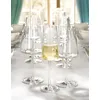 Image de Lot De 6 FlÃ»tes Ã Champagne En Cristallin, Transparent, 24 Cl