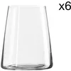 Image de Lot De 6 Verres En Cristallin, Transparent, 38 Cl