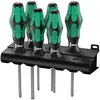 Image de Wera 335/350/355/6 Jeu de tournevis Kraftform Plus Lasertip + Rack, 6 piÃ¨ces - 05105622001