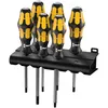 Image de Wera 977/6 TORXÂ® Jeu de tournevis Kraftform Wera : le tournevis-burin + Rack, 6 piÃ¨ces - 05024410001