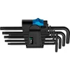 Image de Jeu de clÃ©s coudÃ©es HF TORXÂ®, avec porte-vis, Contenu : T 8 T 9 T 10 T 15 T 20 T 25 T 27 T 30 T 40