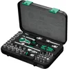 Image de Wera 8100 SA 2 Jeu cliquet Zyklop Speed Ã  emmanchement 1/4"", mÃ©trique, 42 piÃ¨ces - 05003533001