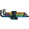Image de Jeu de 9 clÃ©s coudÃ©es 950 SPKL multicolore SB Wera