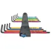 Image de Jeu de clé coudées métriques allen Wera BlackLaser-967/9 TORX BO Multicolour TU