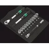 Image de Wera 8006 SC 1 Jeu cliquet Zyklop Hybrid, Ã  emmanchement 1/2"", mÃ©trique , 13 piÃ¨ces - 05004090001