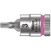 Image de Wera Douille-embout Zyklop pour vis Ã  six pans creux, Ã  emmanchement 1/4Â¿ avec fonction de retenue 8740 A HF, 3 mm - 05003332001