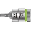 Image de Wera Douille-embout Zyklop pour vis Ã  six pans creux, Ã  emmanchement 1/4"" 8740 A, 2.5 mm - 05003331001