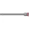 Image de Wera Douille-embout Zyklop pour vis Ã  six pans creux, Ã  emmanchement 1/4Â¿ avec fonction de retenue, 8740 A HF, 6 mm, 100 mm - 05003338001