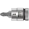 Image de Wera Douille-embout Pozidriv Zyklop Ã  emmanchement 1/4"" 8755 A, PZ 1 - 05003353001