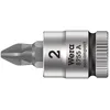Image de Wera Douille-embout Pozidriv Zyklop Ã  emmanchement 1/4"" 8755 A, PZ 2 - 05003354001