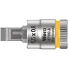 Image de Wera Douille-embout pour vis Ã  fente Zyklop Ã  emmanchement 1/4"" 8700 A FL, 0.8 mm - 05003320001