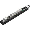 Image de Wera Belt A 3 TORX HF Zyklop Jeu de douille-embouts TORX 1/4"" avec fonction de retenue - 05003882001