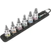Image de Wera Belt C 3 TORX HF Zyklop Jeu de douille-embouts TORX 1/2"" avec fonction de retenue - 05003997001