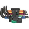 Image de Wera Hex-Plus Multicolour 2 Jeu de clÃ©s mÃ¢les coudÃ©es, syst. mÃ©trique, BlackLaser 950/9 - 05133164001