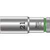 Image de Wera Deep Douille longue Ã  emmanchement 1/2"" 8790 HMC, 21 mm - 05004561001