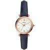 Image de Fossil Montre Bleu Analogique Femmes Carlie Mini Es4502