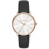 Image de Montre Michael Kors En Cuir Noir