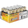 Image de Ansmann Pile Alcaline "X-Power", 9v E-Bloc, PrÂ¿Sentoir De 10