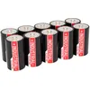 Image de PILES LR20 D ALCALINES INDUSTRIAL 16000mAh x10 ANSMANN