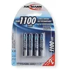 Image de ANSMANN Micro - Batterie 4 x AAA - NiMH - (rechargeables) - 1100 mAh
