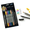 Image de Marqueur à alcool double-pointe Ciao Set manga 5 couleurs n° 1 + Multiliner