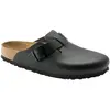 Image de Birkenstock - Sabots - Boston Natural Leather Black en Cuir - Taille 37 - Noir