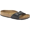 Image de Birkenstock - Mules en matière synthétique - Madrid Birko-Flor Narrow Black - Taille 39 - Noir