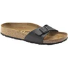 Image de Birkenstock - Mules en matière synthétique - Madrid Birko-Flor Regular Black en Cuir - Taille 43 - Noir
