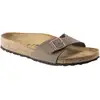 Image de Birkenstock - Mules en matière synthétique - Madrid Birkibuc Narrow Mocha - Taille 40 - Marron