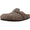Image de Birkenstock Boston Wool Felt Colour Marron - 38