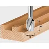 Image de Festool Fraises Ã  rainurer hÃ©licoÃ¯dale HS Spi S8 D18/25 - 490950