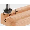 Image de Fraise Ã  gorge creuse HW S8 D8/R4 FESTOOL 490983
