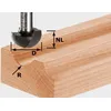 Image de Festool Fraise Ã  gorge creuse HW S8 R9,7 - 490986