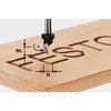 Image de Fraise Ã  graver HW avec queue de 8mm HW S8 D11/60Â° Festool 491003