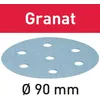 Image de Lot de 50 abrasifs stickfix Ã90mm pour enduits,apprÃªts,laques,peintures en COV et supports durs STF D90/6P60GR/50 FESTOOL 497364
