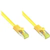 Image de Alcasa 8070R-005Y cÃ¢ble de rÃ©seau Jaune 0,5 m Cat7 S/FTP (S-STP)
