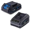 Image de Pack batterie 2Ah + chargeur 2.4A - SCHEPPACH - 20V IXES - SBSK2.0 - Batterie et chargeur universels pour toute la gamme 20V IXES