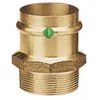 Image de Mamelon bronze femelle cuivre - diamÃ¨tre 16 filetÃ© mÃ¢le 15/21 VIEGA