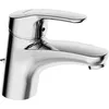 Image de Hansa 1092183 7833801 Mix Mitigeur de lavabo Ã  levier simple avec Ã©coulement fixe/garniture d'Ã©coulement ChromÃ©